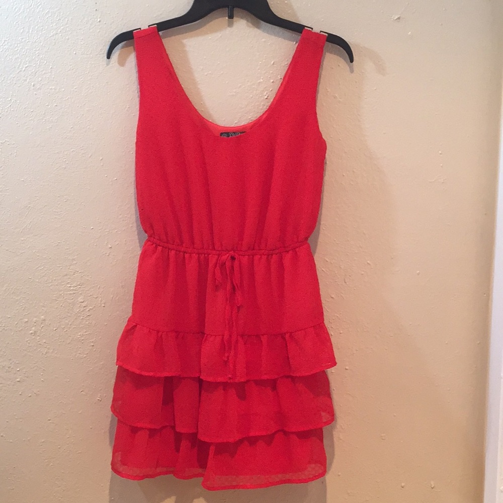 Red dress